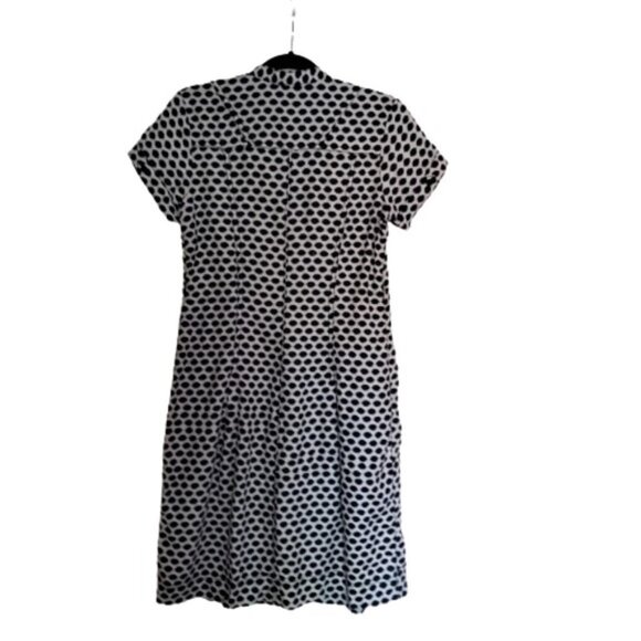 2/$40 OLSEN polka dot shirt button down dress - Picture 3 of 13